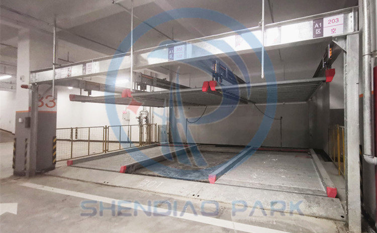 機(jī)械式雙層停車位