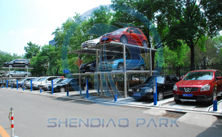 機械式雙層立體車位