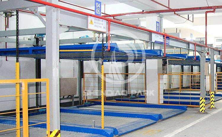 地下雙層升降橫移式機械車位 地下雙層升降橫移式機械車位